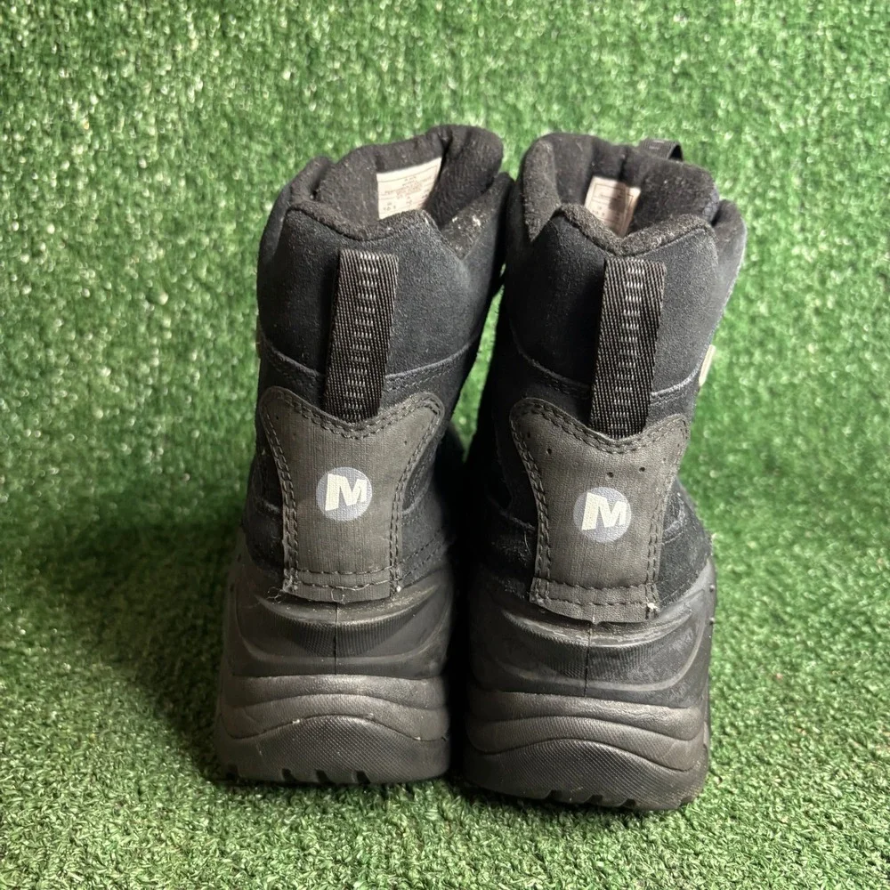 Merrell Moab Polar Waterproof Insulated M-Select Dry Winter Boot Black Mens 10.5